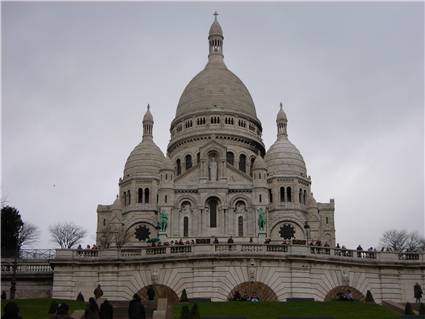 Basílica del Sgrado Corazón en Montmartre