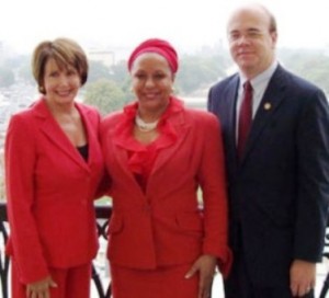 Nancy Pelosi, Piedad Córdoba y James McGovern