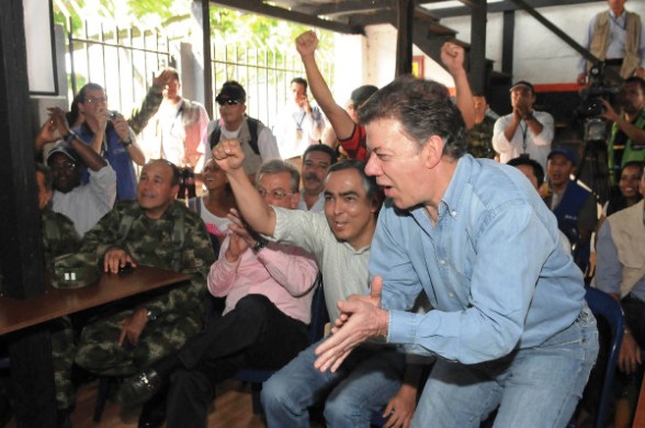 celebracion gol en cauca y en toribio
