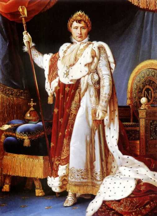 Napoleón I, coronado