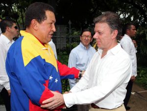Encuentro entre Hugo Chávez y Juan Manuel Santos