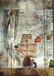 El sueño de Cristóbal Colón, de Dalí