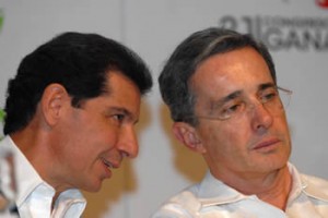 José Félix Lafaurie y Álvaro Uribe Vélez