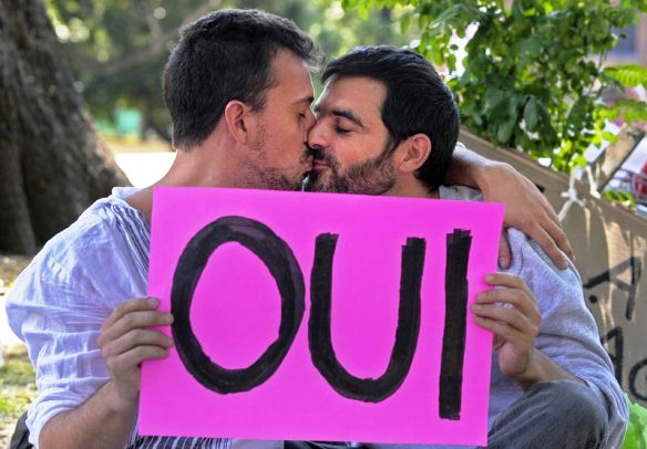 Francia aprobó el matrimonio gay