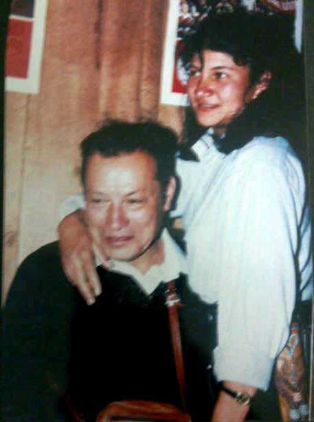 Tirofijo y Sandra Ramírez