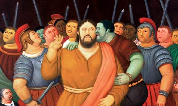 "El beso de Judas" según el maestro Fernando Botero