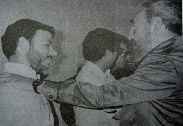 Juan Manuel Santos y Fidel Castro