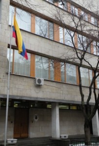 Embajada de Colombia En Rusia. El piso 4 es ya famoso en la comunidad gay de Moscú