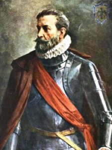 El adelantado don Gonzalo Jiménez de Quesada, fundador de Bogotá