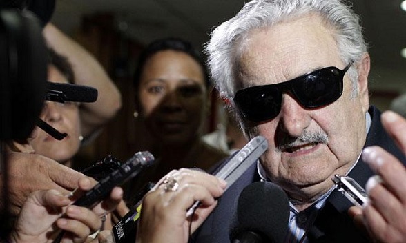 José Mujica, guerrillero de Los Tupamaros. Hoy presidente de Uruguay