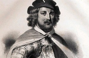Jean de Béthencourt, conquistadoy primer Rey feudatario de las Canarias. Su parentela llegó al Nuevo Mundo