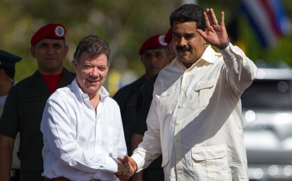 Juan Manuel Santos y Nicolás Maduro, un dúo que lleva a la desgracia a Colombia