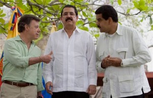 Santos, Zelaya y Maduro, fichas castristas en Latinoamérica