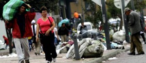 Así se veían las calles de Bogotá cuando Petro destrozó el sistema de recolección de basuras