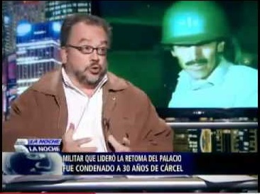 Ricardo Puentes Melo en "La Noche", denunciando la suplantación de testigos en el caso Plazas Vega