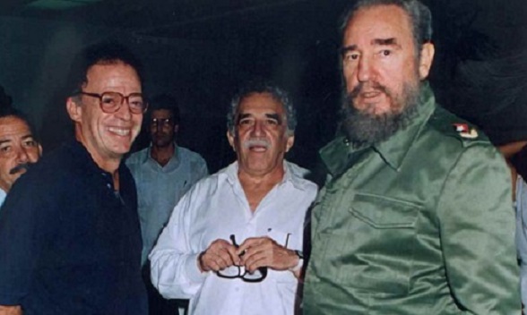 Enrique Santos Calderón, Gabriel García Márquez y Fidel Castro