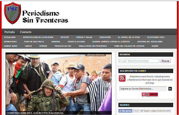 Periodismo Sin Fronteras, atacado sistemáticamente por el gobierno de Santos