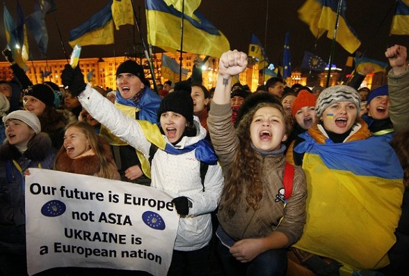 Protestas en Ucrania