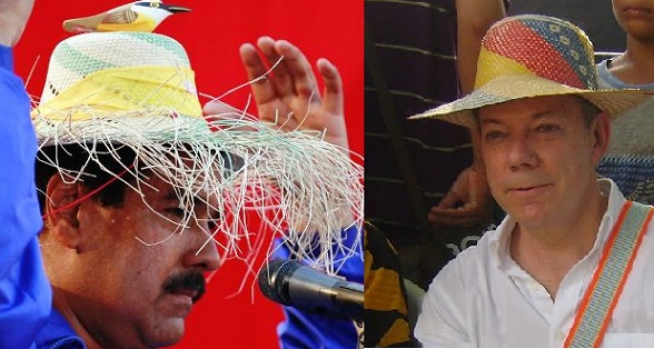 Nicolás Maduro y Juan Manuel Santos