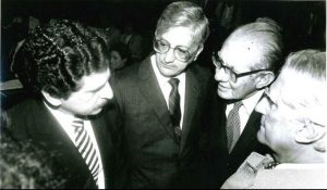 Luis Carlos Galán, Eduardo Mestre Sarmiento (del proceso 8.000) y Alfonso López
