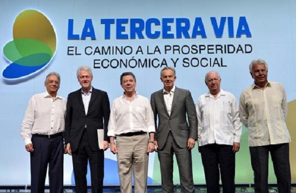 La Tercera Vía, un eufemismo para el comunismo "light": Cardoso, Clinton, Santos, Blair, Lagos y González