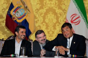Rafael Correa y Mahmud Ahmadinejad
