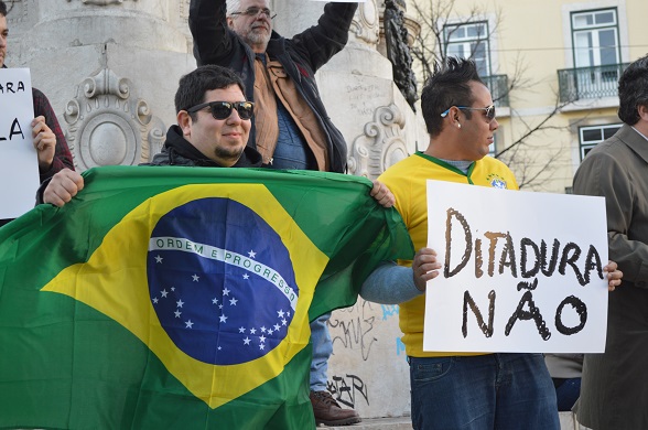 "No a la dictadura" (Foto Periodismo Sin Fronteras)