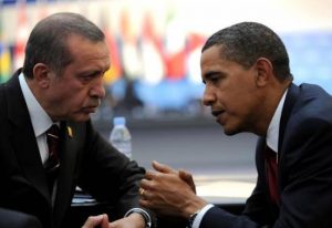 Obama y Recep Tayyip Erdogan