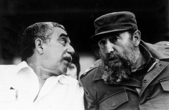 Gabriel García Márquez y Fidel Castro