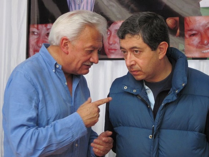 Everth Bustamante y Camilo Ospina, el ministro que empezó la persecución judicial a los militares junto a Mario Iguarán