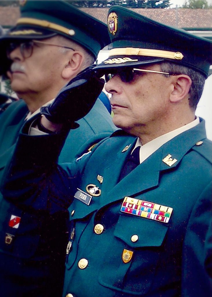 Miguel Posada Samper, oficial de la Reserva