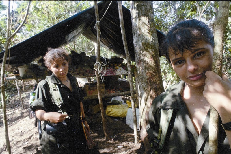 Niñas reclutadas por las FARC