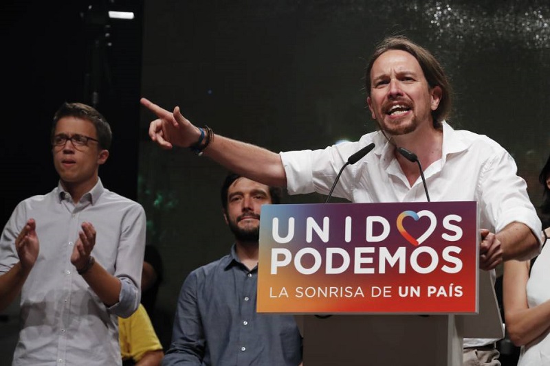 Pablo Iglesias, de Podemos