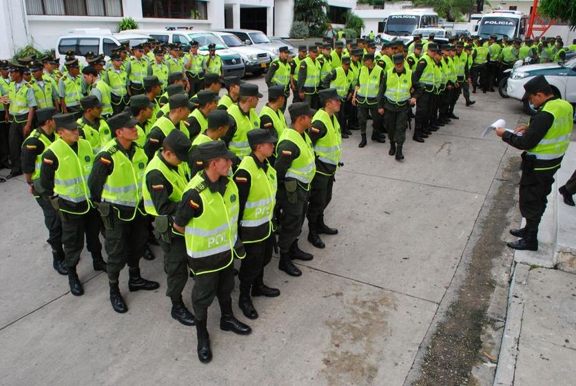 La Policía Nacional de Colombia